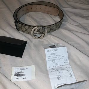 95cm Gucci GG belt